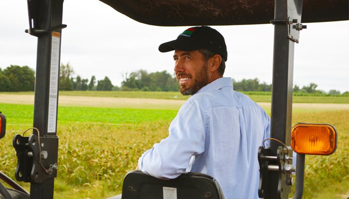 Meet Eric Buzby, a 2nd Generation Farmer.